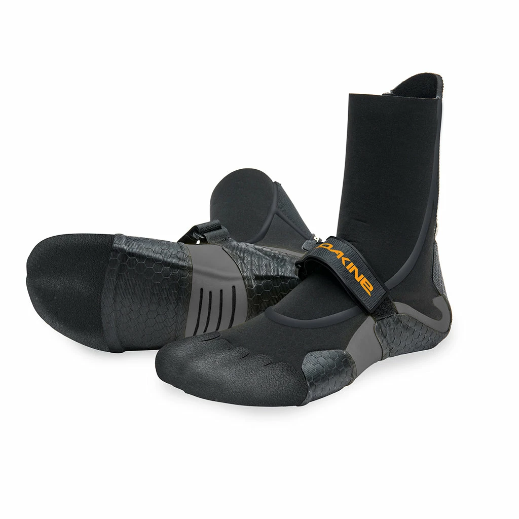 Dakine Unisex Cyclone 5/4mm Split Toe Wetsuit Boot - 22/Black