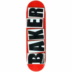 Baker Brand Logo Deck-8.38" Red/black