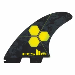 FCS II AM PC Large Tri-Quad Fin Set - Yellow