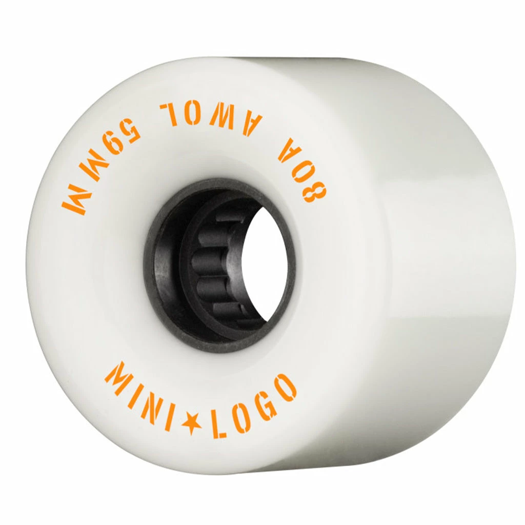 Mini Logo Awol 59mm Skateboard Wheels - White