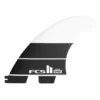 FCS II DHD Large PC Tri Fin - Black/White