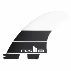 FCS II DHD Large PC Tri Fin - Black/White