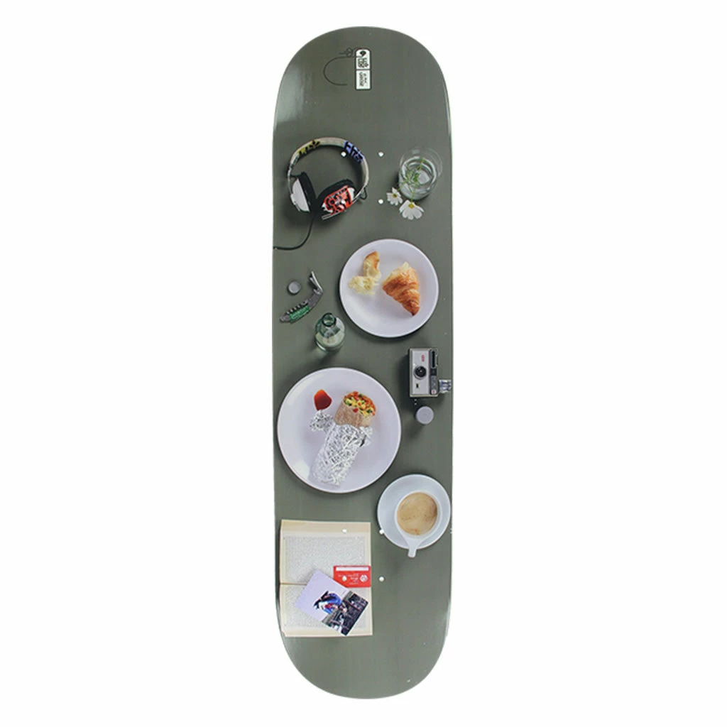 Habitat Sucui Place Setting Skateboard Deck - 8.0"