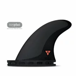 Futures Fins - QD2 3.75 Alpha Quad Rear Fin Pair - Carbon/Aqua