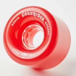 Arbor 61mm Bogart Skateboard Wheels - Vintage Red
