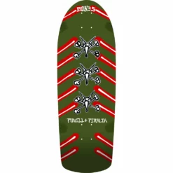 Powell Peralta Reissue OG Rat Bones Skateboard 10x30" Deck - Olive/Green