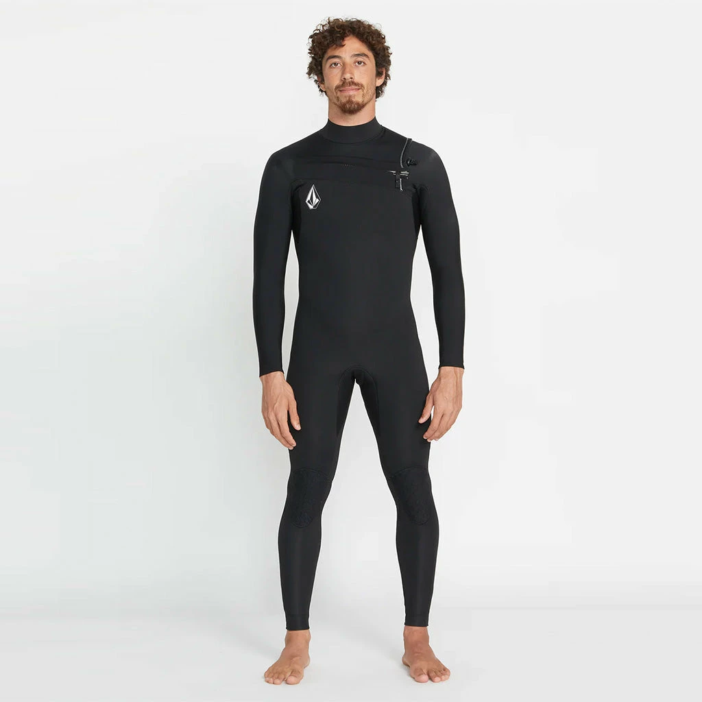 Volcom Modulator 3/2mm Chest Zip Wetsuit - Black 23