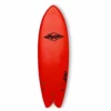 INT Softboards Surfboards - The Fish 5'10" - Red