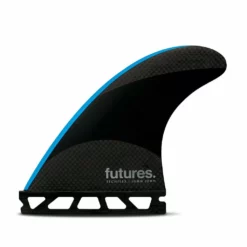 Futures Fins - John John Techflex Small Thruster Fins - Black/Neon Blue