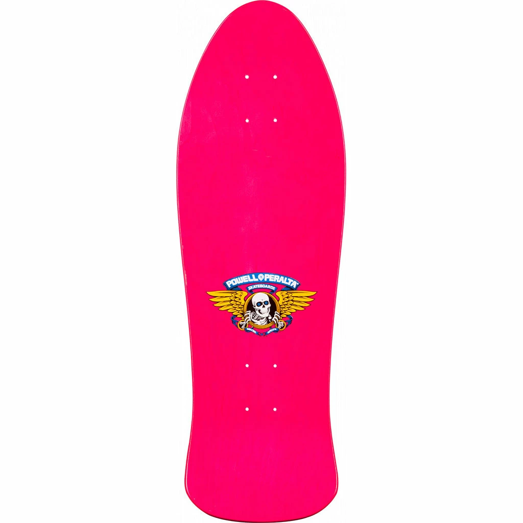 Powell Peralta Reissue Steve Saiz Totem Skateboard 10 X 30.81 Deck - Pink - Image 2
