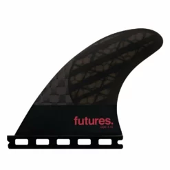 Futures Fins - QD2 4.15 Flat HC Quad Rear Fin Pair - Smoke/Violet